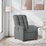 Sillón reclinable de tela gris oscuro en Sillones | Comprar online en Foro24
