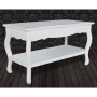 White 2-level MDF coffee table by vidaXL, Coffee table - Ref: Foro24-60629, Price: 130,21 €, Discount: %