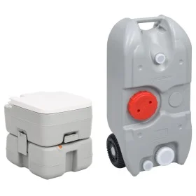 Portable toilet and water tank set for camping by vidaXL, Camping and hiking - Ref: Foro24-3186653, Price: 235,08 €, Discount: %