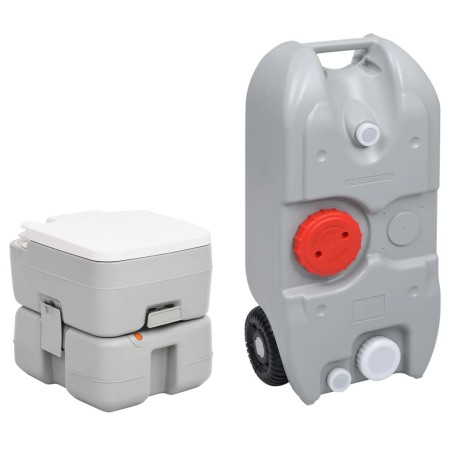 Tragbares Toiletten- und Wassertank-Set für Camping von vidaXL, Camping und Wandern - Ref: Foro24-3186653, Preis: 239,48 €, R...