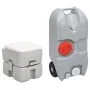 Tragbares Toiletten- und Wassertank-Set für Camping von vidaXL, Camping und Wandern - Ref: Foro24-3186653, Preis: 235,08 €, R...