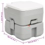 Tragbares Toiletten- und Wassertank-Set für Camping von vidaXL, Camping und Wandern - Ref: Foro24-3186653, Preis: 239,48 €, R...
