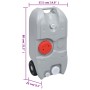 Tragbares Toiletten- und Wassertank-Set für Camping von vidaXL, Camping und Wandern - Ref: Foro24-3186653, Preis: 239,48 €, R...