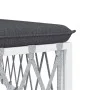 Juego de muebles de jardín 7 piezas con cojines acero blanco de vidaXL, Conjuntos de jardín - Ref: Foro24-3186844, Precio: 45...