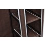Kleiderschrank aus braunem Stoff von vidaXL, Kleiderschränke - Ref: Foro24-60721, Preis: 47,30 €, Rabatt: %