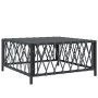 Juego muebles de jardín 9 pzas y cojines acero gris antracita de vidaXL, Conjuntos de jardín - Ref: Foro24-3186933, Precio: 8...