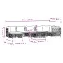 8-teiliges Gartenmöbel-Set mit Kissen aus weißem Stahl von vidaXL, Gartensets - Ref: Foro24-3186898, Preis: 481,88 €, Rabatt: %
