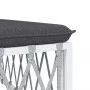 Juego de muebles de jardín 9 piezas con cojines acero blanco de vidaXL, Conjuntos de jardín - Ref: Foro24-3186830, Precio: 61...