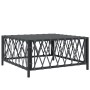 Gartenmöbel-Set 3-teilig und anthrazitgraue Stahlkissen von vidaXL, Gartensets - Ref: Foro24-3186815, Preis: 233,66 €, Rabatt: %