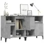 Sideboards 2 Stück betongraues Sperrholz 60x35x70 cm von vidaXL, Sideboards - Ref: Foro24-3185731, Preis: 141,50 €, Rabatt: %