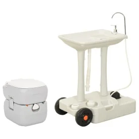 Portable Camping Basin Toilet Set by vidaXL, Camping and hiking - Ref: Foro24-3186668, Price: 360,24 €, Discount: %