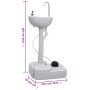 Portable Camping Basin Toilet Set by vidaXL, Camping and hiking - Ref: Foro24-3186667, Price: 235,15 €, Discount: %
