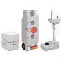 Portable camping toilet with sink and water tank by vidaXL, Camping and hiking - Ref: Foro24-3186672, Price: 460,72 €, Discou...