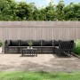 8-teiliges Gartenmöbel-Set mit anthrazitgrauen Stahlkissen von vidaXL, Gartensets - Ref: Foro24-3186885, Preis: 703,28 €, Rab...