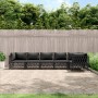 Juego de muebles de jardín 6 pzas con cojines acero antracita de vidaXL, Conjuntos de jardín - Ref: Foro24-3186877, Precio: 5...