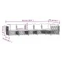 6-teiliges Gartenmöbel-Set mit anthrazitfarbenen Stahlkissen von vidaXL, Gartensets - Ref: Foro24-3186877, Preis: 541,70 €, R...
