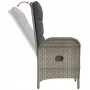 5-piece garden dining set with gray synthetic rattan cushions by vidaXL, Garden sets - Ref: Foro24-3185035, Price: 680,95 €, ...