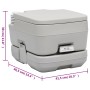 Toilet set with sink and portable water tank for camping by vidaXL, Camping and hiking - Ref: Foro24-3186675, Price: 512,18 €...
