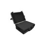 Schwarzer Hartschalen-Transportkoffer mit Schaumstoff, 35 Liter von vidaXL, Werkzeugkästen - Ref: Foro24-140173, Preis: 115,1...
