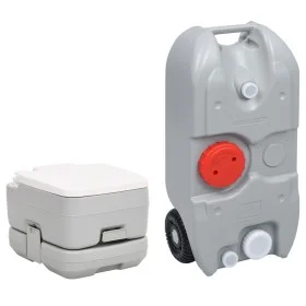 Portable Camping Toilet and Water Tank Set by vidaXL, Camping and hiking - Ref: Foro24-3186654, Price: 217,85 €, Discount: %