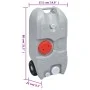 Toilet set with sink and portable water tank for camping by vidaXL, Camping and hiking - Ref: Foro24-3186673, Price: 331,84 €...