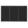 Set de muebles jardín 5 pzas con cojines ratán sintético negro de vidaXL, Conjuntos de jardín - Ref: Foro24-3184977, Precio: ...