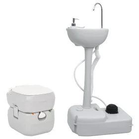 Portable toilet with sink for camping by vidaXL, Camping and hiking - Ref: Foro24-3186664, Price: 265,67 €, Discount: %