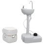 Juego de inodoro con lavabo portátil para camping de vidaXL, Camping y senderismo - Ref: Foro24-3186664, Precio: 283,64 €, De...