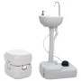 Portable toilet with sink for camping by vidaXL, Camping and hiking - Ref: Foro24-3186664, Price: 265,67 €, Discount: %