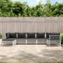 7-piece garden furniture set with cushions white steel by vidaXL, Garden sets - Ref: Foro24-3186896, Price: 450,65 €, Discoun...