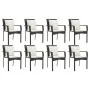 9-piece garden dining set and black synthetic rattan cushions by vidaXL, Garden sets - Ref: Foro24-3157968, Price: 773,64 €, ...