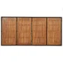 Set de comedor de jardín 9 pzas y cojines ratán sintético negro de vidaXL, Conjuntos de jardín - Ref: Foro24-3157968, Precio:...