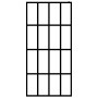 Duschwand mit ESG-Glas und schwarzer Aluminiumablage 90x195 cm von vidaXL, Duschwände und Duschwände - Ref: Foro24-3185457, P...