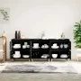 Sideboards 3 pcs black plywood 60x35x70 cm by vidaXL, Sideboards - Ref: Foro24-3185768, Price: 225,25 €, Discount: %