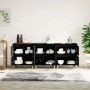 Sideboards 3 Stück schwarzes Sperrholz 60x35x70 cm von vidaXL, Sideboards - Ref: Foro24-3185768, Preis: 228,63 €, Rabatt: %