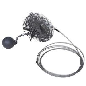 Round chimney cleaner brush, 25 cm diameter by vidaXL, Chimney sweep - Ref: Foro24-141273, Price: 39,48 €, Discount: %