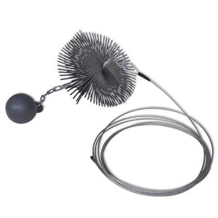 Runder Kaminreinigungsbürste, 25 cm Durchmesser von vidaXL, Schornsteinfeger - Ref: Foro24-141273, Preis: 39,48 €, Rabatt: %