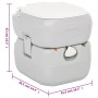 Toilet set with sink and portable water tank for camping by vidaXL, Camping and hiking - Ref: Foro24-3186671, Price: 383,06 €...