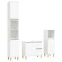 3-teiliges Badmöbel-Set Sperrholz weiß von vidaXL, Badezimmermöbel - Ref: Foro24-3185535, Preis: 191,97 €, Rabatt: %