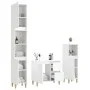 3-teiliges Badmöbel-Set Sperrholz weiß von vidaXL, Badezimmermöbel - Ref: Foro24-3185535, Preis: 191,97 €, Rabatt: %