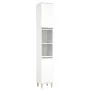 3-teiliges Badmöbel-Set Sperrholz weiß von vidaXL, Badezimmermöbel - Ref: Foro24-3185535, Preis: 191,97 €, Rabatt: %