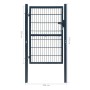 Cancela de valla 2D individual gris antracita 106x170 cm de vidaXL, Puertas de jardín - Ref: Foro24-141742, Precio: 212,66 €,...