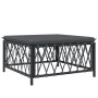 6-teiliges Gartenmöbel-Set aus Stahl mit anthrazitfarbenen Kissen von vidaXL, Gartensets - Ref: Foro24-3186901, Preis: 476,95...