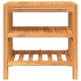 Washbasin cabinet with 2 solid wood shelves 74x45x75 cm by vidaXL, bathroom vanities - Ref: Foro24-353955, Price: 190,49 €, D...