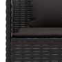 6-piece garden dining set with black synthetic rattan cushions by vidaXL, Garden sets - Ref: Foro24-3186650, Price: 501,97 €,...