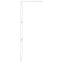Shower screen with ESG glass shelf and chrome aluminum 115x195cm by vidaXL, Shower walls and screens - Ref: Foro24-3185505, P...