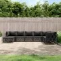 8-teiliges Gartenmöbel-Set mit anthrazitfarbenen Stahlkissen von vidaXL, Gartensets - Ref: Foro24-3186913, Preis: 685,39 €, R...