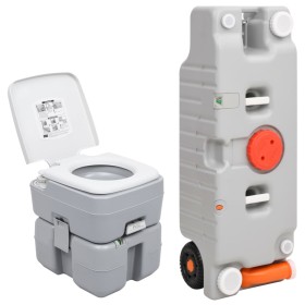 Portable Camping Toilet and Water Tank Set by vidaXL, Camping and hiking - Ref: Foro24-3186660, Price: 345,00 €, Discount: %