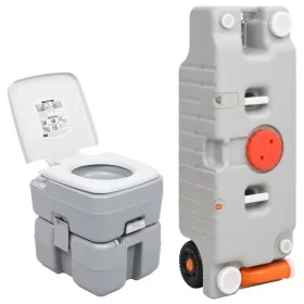 Portable Camping Toilet and Water Tank Set by vidaXL, Camping and hiking - Ref: Foro24-3186660, Price: 331,93 €, Discount: %
