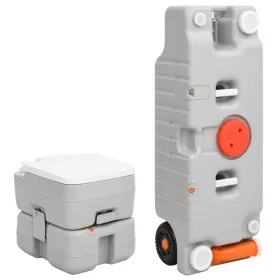 Portable toilet and water tank set for camping by vidaXL, Camping and hiking - Ref: Foro24-3186658, Price: 330,57 €, Discount: %